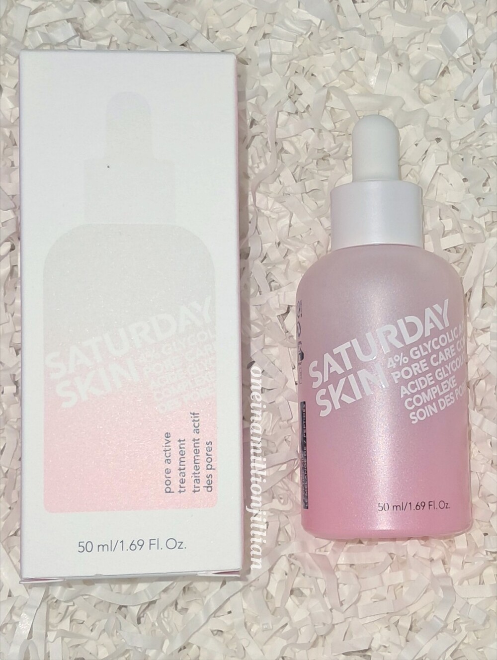 Saturday Skin Pore Active Treatment Refining Serum with Glycolic Acid